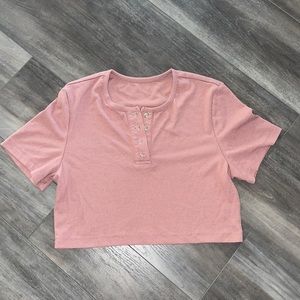 Cropped Short Sleeve